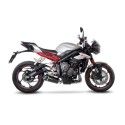 LEOVINCE TRIUMPH STREET TRIPLE 765 S / SA2 / R / R LRH / RS 2017 2022 LV ONE EVO CARBON silencer exhaust  Not Approved 14289E