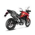 LEOVINCE TRIUMPH TIGER 900 GT/ RALLY / PRO / 2020 2022 LV ONE EVO INOX BLACK pot échappement EURO 5 14352EB