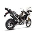 LEOVINCE TRIUMPH TIGER 900 GT/ RALLY / PRO / 2020 2022 LV ONE EVO INOX BLACK pot échappement EURO 5 14352EB