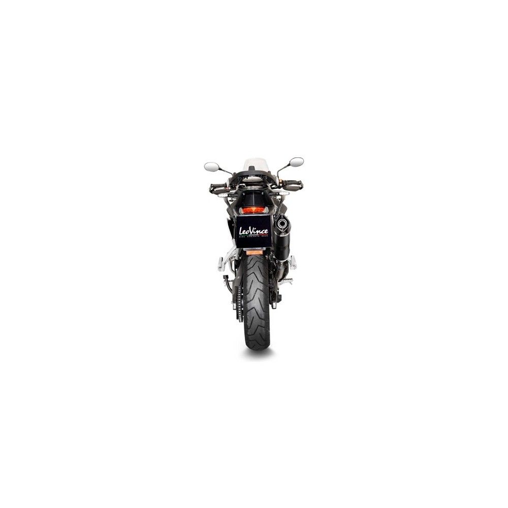 LEOVINCE TRIUMPH TIGER 900 GT/ RALLY / PRO / 2020 2022 LV ONE EVO INOX BLACK pot échappement EURO 5 14352EB