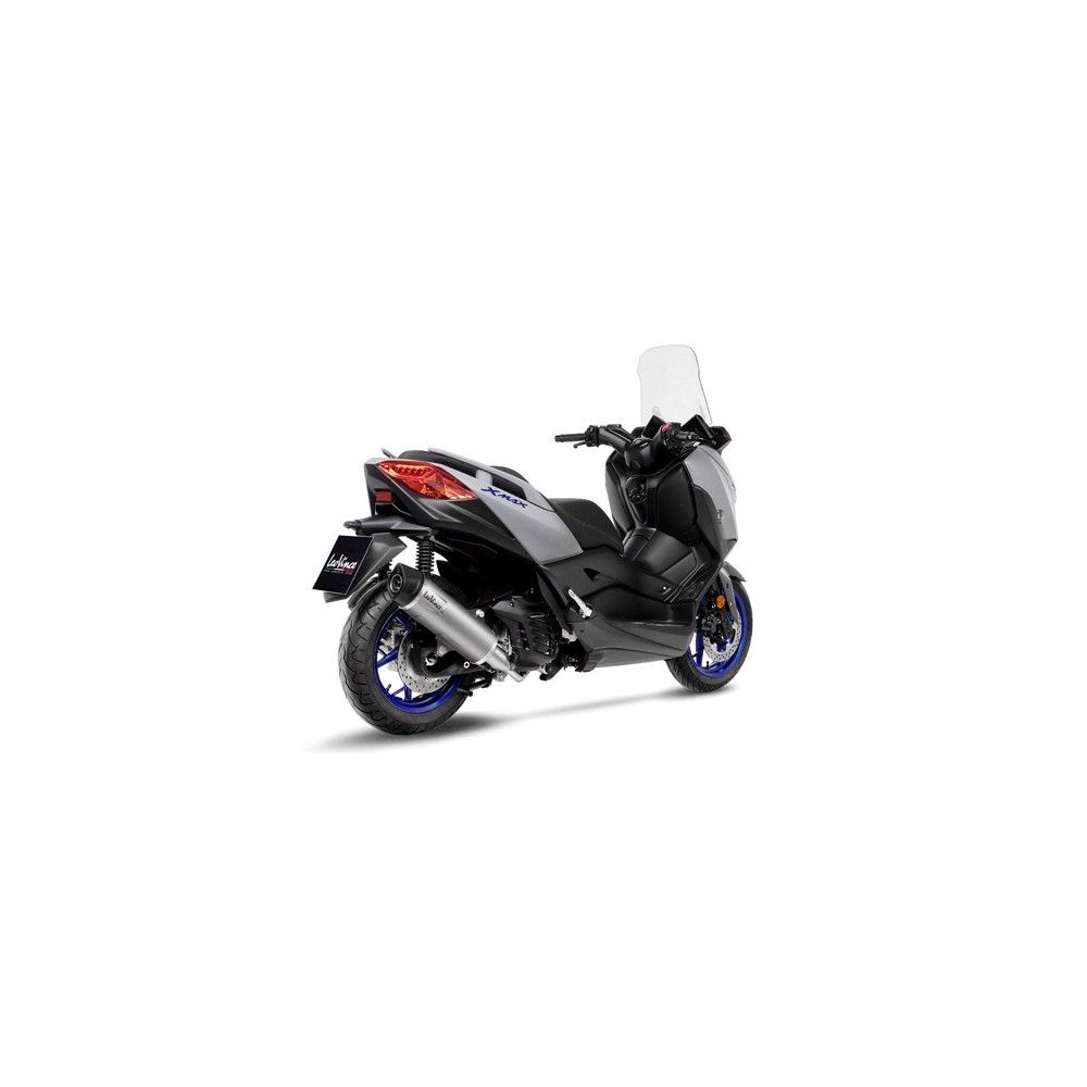 LEOVINCE YAMAHA X-MAX 125 / TECH MAX 125 / 2021 2022 LV ONE EVO INOX ligne complète NON HOM 14378E