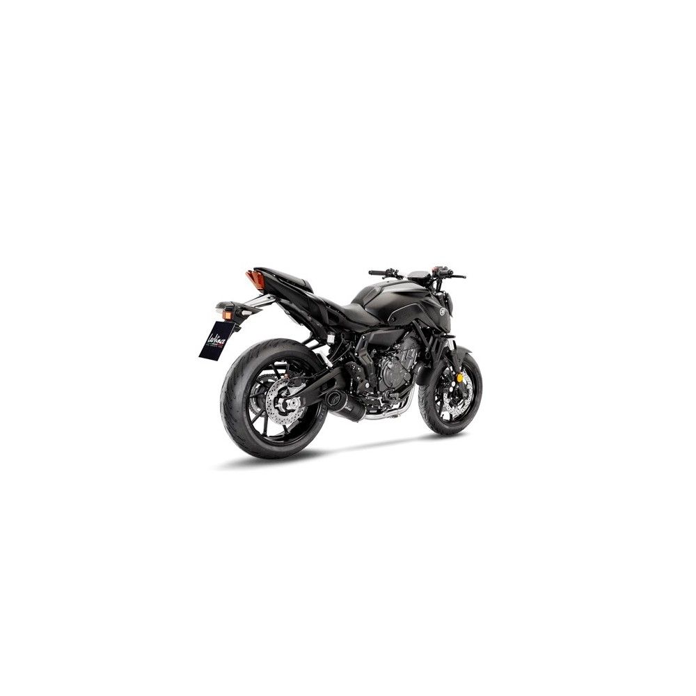 LEOVINCE YAMAHA MT07 / XSR 700 / 2021 2022 LV ONE EVO INOX BLACK complete line Not Approved 14360EB