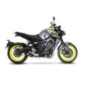 LEOVINCE YAMAHA MT 09 / SP / XSR 900 / TRACER 900 / 2017 2020 LV ONE EVO INOX BLACK complete line Not Approved 14228EB