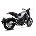 LEOVINCE BENELLI LEONCINO / TRAIL 500 / 2017 2022 LV-10 INOX BLACK pot échappement EURO 5 15226B