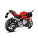 LEOVINCE BMW S 1000 RR / R / 2019 2022 LV-10 INOX BLACK silencer exhaust EURO 5 15241B