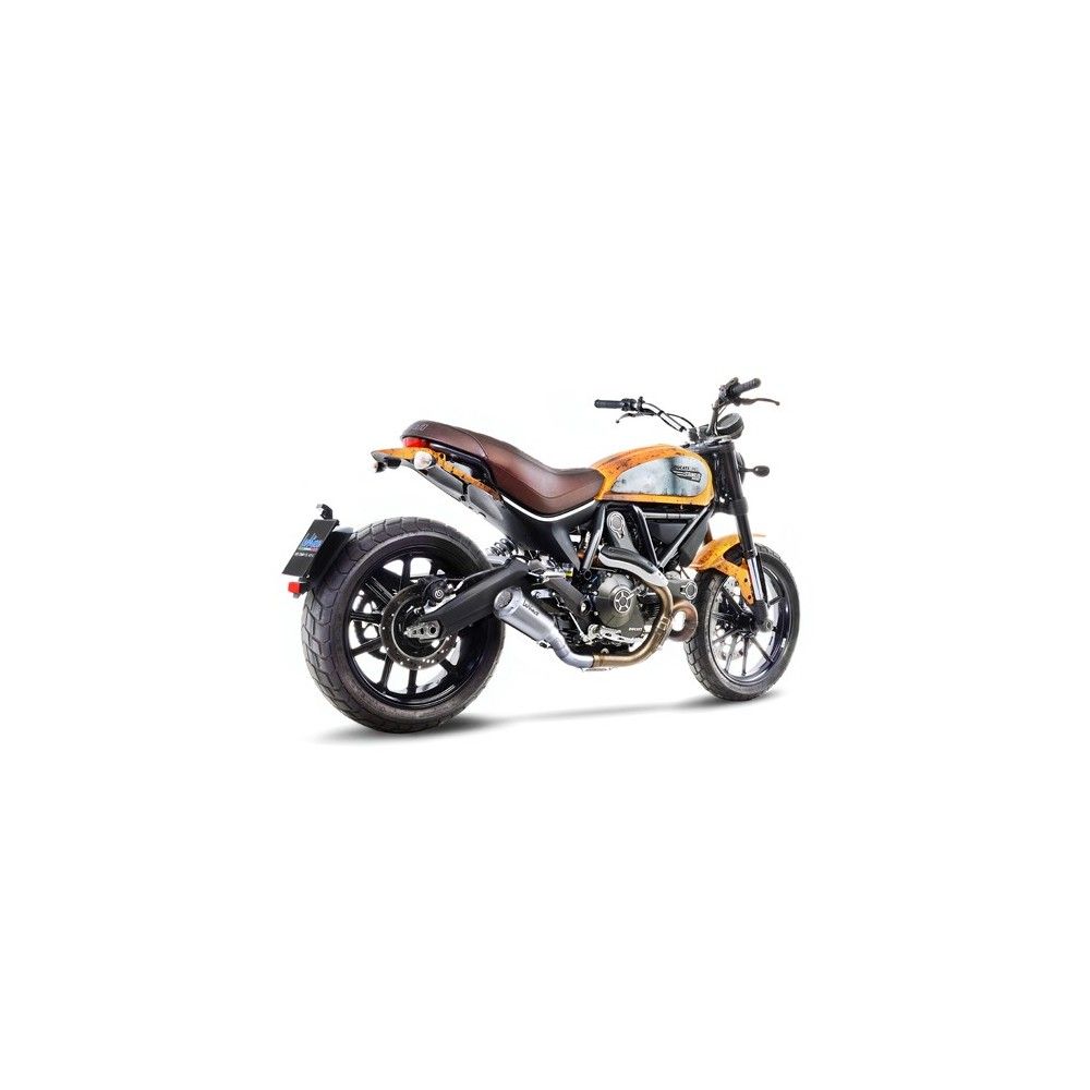 LEOVINCE DUCATI SCRAMBLER 800 / MONSTER 797 / 2015 2020 LV-10 INOX pot échappement NON HOM 15206