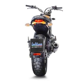 LEOVINCE DUCATI SCRAMBLER 800 / MONSTER 797 / 2015 2020  LV-10 INOX silencer exhaust Not Approved 15206