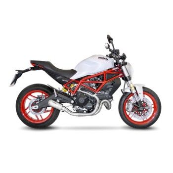 LEOVINCE DUCATI SCRAMBLER 800 / MONSTER 797 / 2015 2020 LV-10 INOX pot échappement NON HOM 15206