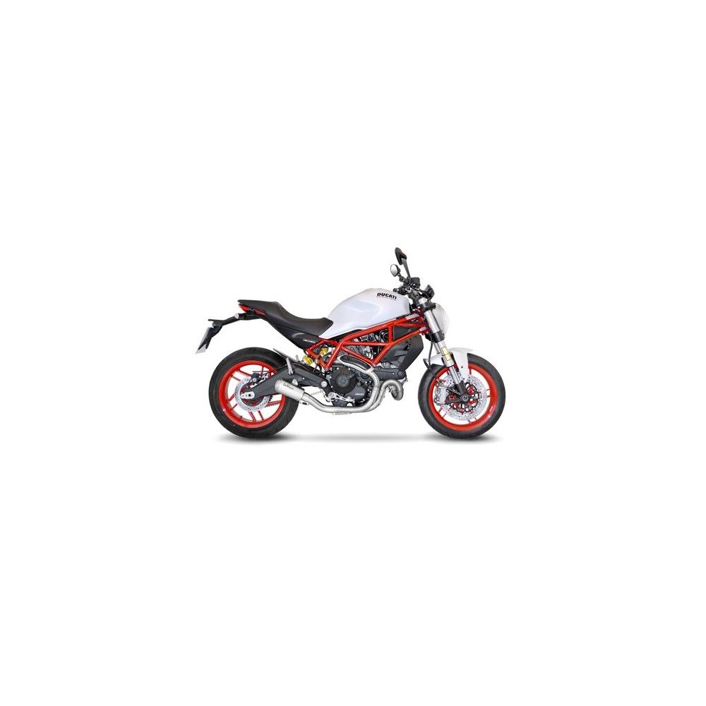 LEOVINCE DUCATI SCRAMBLER 800 / MONSTER 797 / 2015 2020 LV-10 INOX pot échappement NON HOM 15206