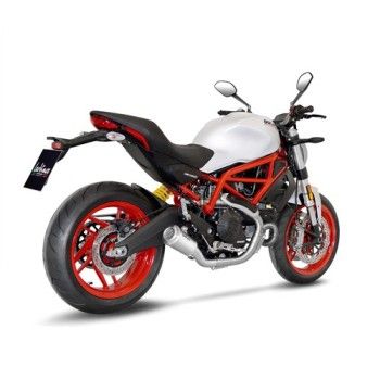 LEOVINCE DUCATI SCRAMBLER 800 / MONSTER 797 / 2015 2020 LV-10 INOX pot échappement NON HOM 15206