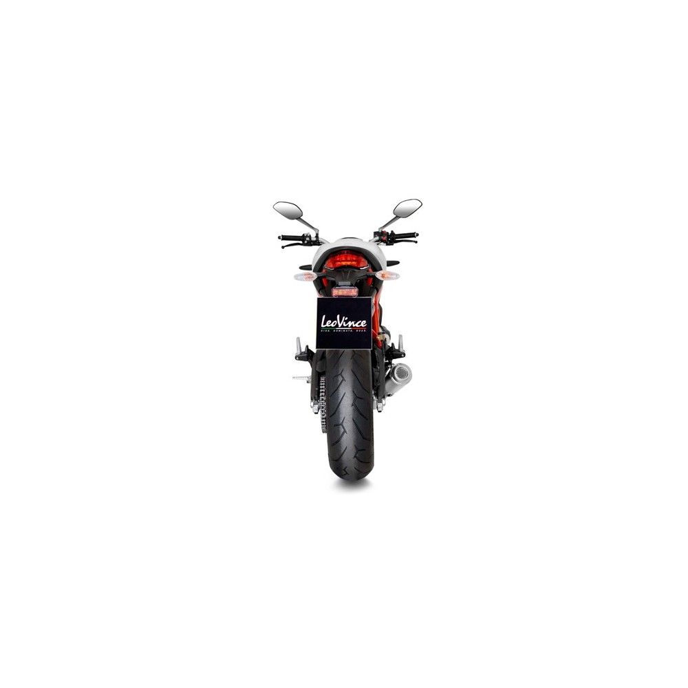 LEOVINCE DUCATI SCRAMBLER 800 / MONSTER 797 / 2015 2020 LV-10 INOX pot échappement NON HOM 15206