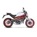 LEOVINCE DUCATI SCRAMBLER 800 / MONSTER 797 / 2015 2020 LV-10 INOX BLACK pot échappement NON HOM 15206B