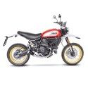 LEOVINCE DUCATI SCRAMBLER 800 DESERT SLED / 2017 2020  LV-10 BLACK  INOX silencer exhaust Not Approved 15202B