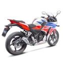 LEOVINCE HONDA CBR 300 R / 2014 2017 LV-10 INOX pot échappement NON HOM 15211