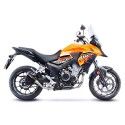 LEOVINCE HONDA CB 500 X / F / CBR 500 R / 2016 2018 LV-10 BLACK INOX silencer exhaust Not Approved 15208B