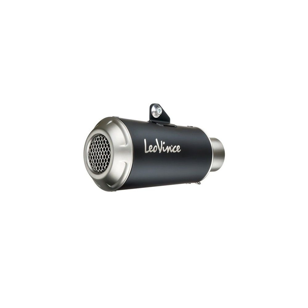 LEOVINCE HUSQVARNA SVARTPILEN 401 / SVARTPILEN 125 / 2020 2022 LV-10 INOX BLACK pot échappement NON HOM 15242B