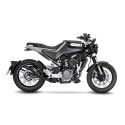 LEOVINCE HUSQVARNA SVARTPILEN 401 / SVARTPILEN 125 / 2020 2022 LV-10 INOX FULL BLACK pot échappement NON HOM 15242FB