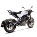 LEOVINCE HUSQVARNA SVARTPILEN 401 / SVARTPILEN 125 / 2018 2019 LV-10 BLACK INOX silencer exhaust Not Approved 15219B