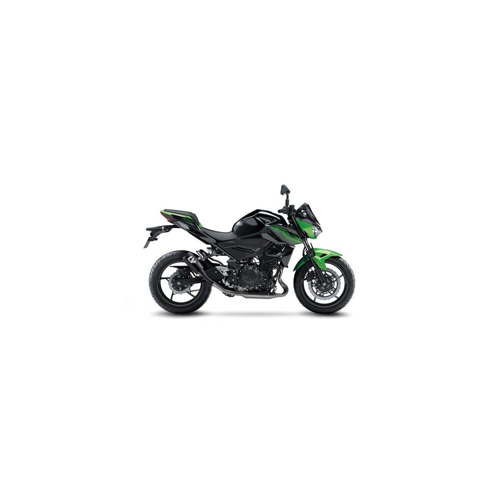 LEOVINCE KAWASAKI NINJA 400 / Z 400 / 2018 2023 LV-10 INOX FULL BLACK pot échappement NON HOM 15218FB