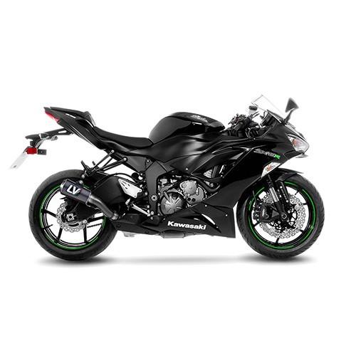 leovince-kawasaki-zx-6r-ninja-636-2009-2020-lv-10-carbone-pot-echappement-non-hom-15233c