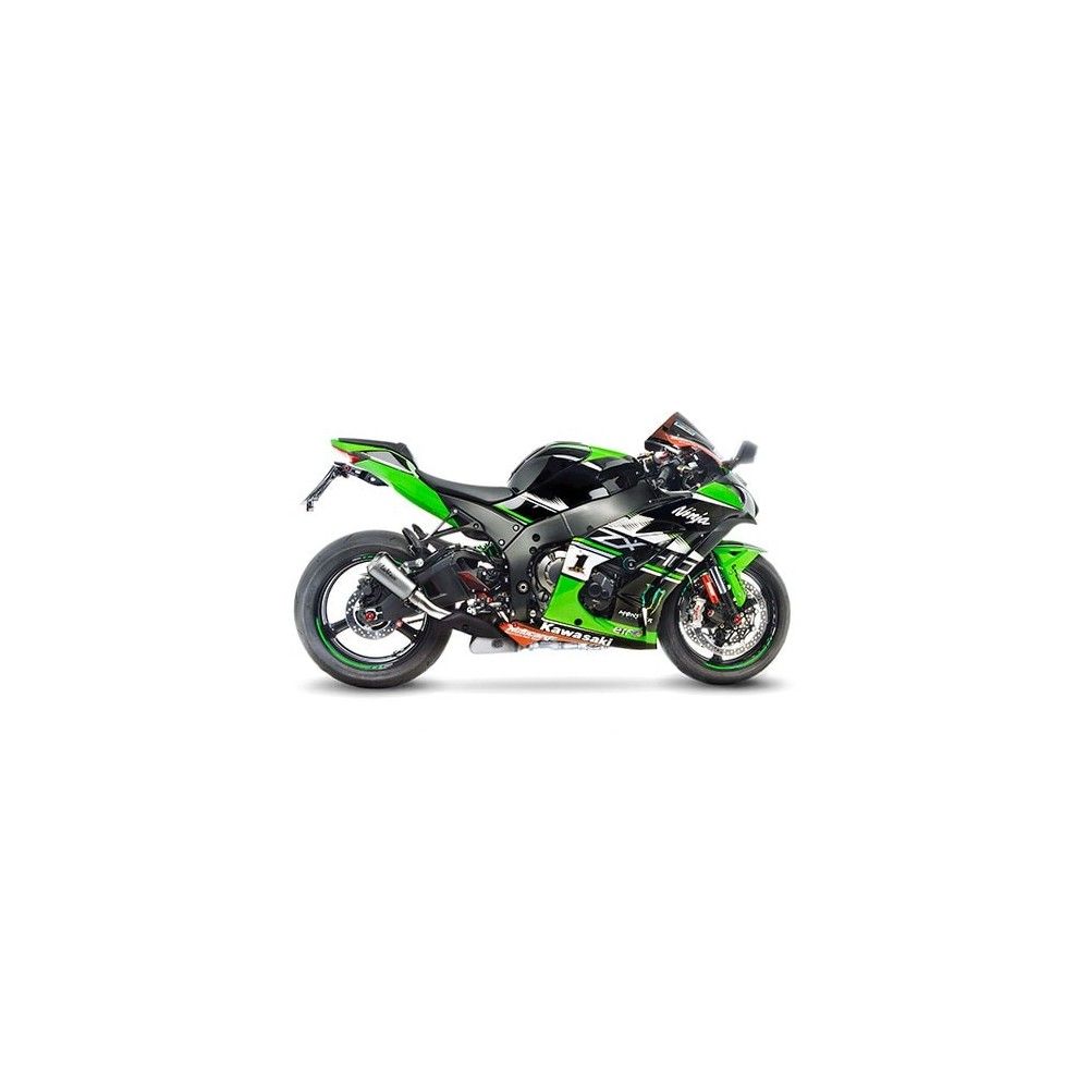 LEOVINCE KAWASAKI ZX-10R NINJA / 2016 2022 LV-10 INOX pot échappement NON HOM 15200