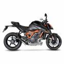 LEOVINCE KTM 1290 SUPER DUKE R / 2020 2022 LV-10 BLACK INOX pot échappement NON HOM 15243B