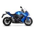 LEOVINCE SUZUKI GSX-S 1000 / F 2015 2020 LV-10 BLACK INOX silencer exhaust not approved 15225B