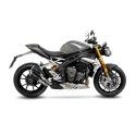 LEOVINCE TRIUMPH SPEED TRIPLE 1200 RR / RS / 2021 2022 LV-10 BLACK INOX silencer exhaust EURO5 15247B