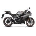 LEOVINCE YAMAHA YZF-R25 / YZF-R3 / MT-03 / MT-25 / 2014 2021 LV-10 INOX pot échappement NON HOM 15212