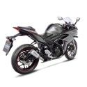 LEOVINCE YAMAHA YZF-R25 / YZF-R3 / MT-03 / MT-25 / 2014 2021 LV-10 INOX pot échappement NON HOM 15212