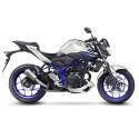 LEOVINCE YAMAHA YZF-R25 / YZF-R3 / MT-03 / MT-25 / 2014 2021 LV-10 INOX pot échappement NON HOM 15212