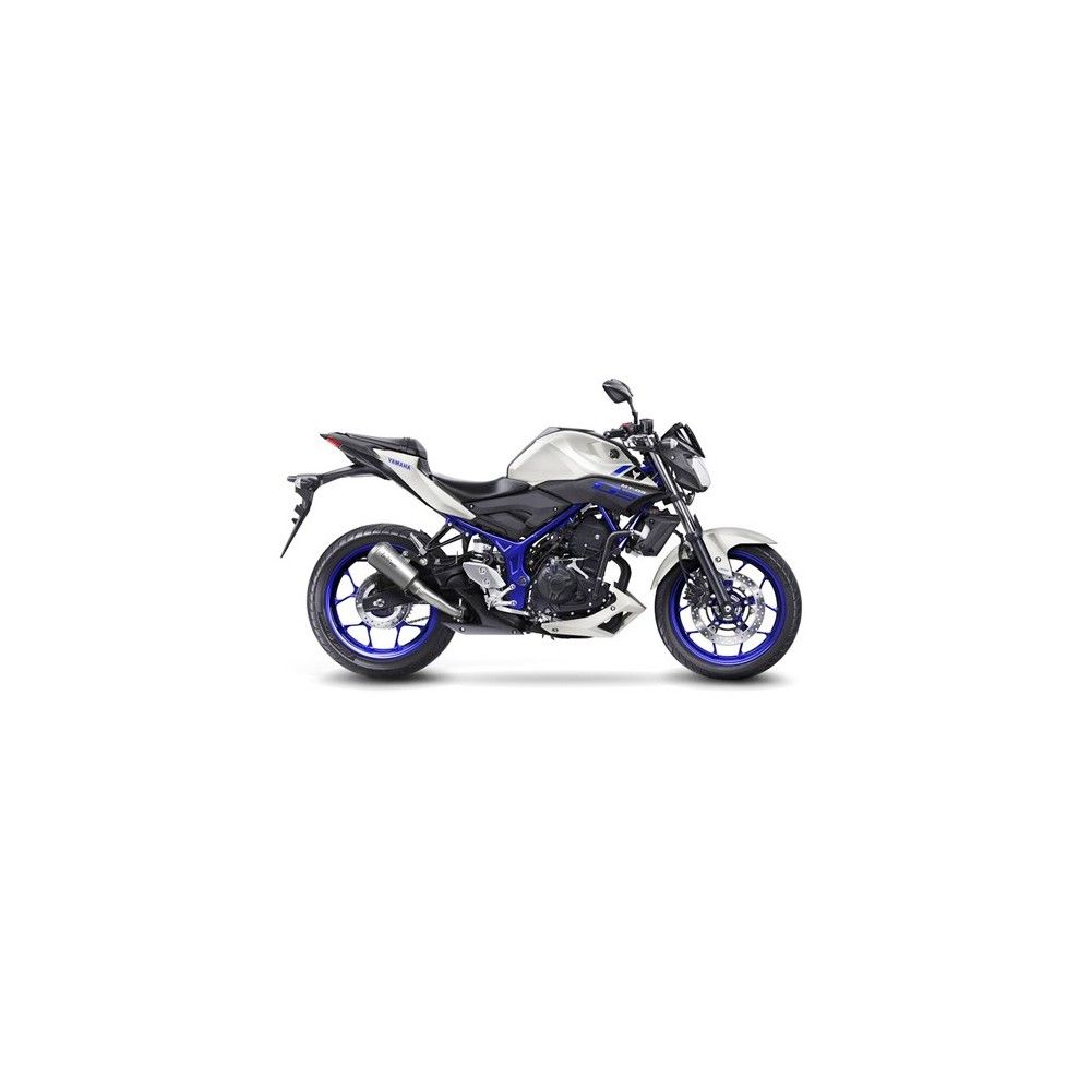 LEOVINCE YAMAHA YZF-R25 / YZF-R3 / MT-03 / MT-25 / 2014 2021 LV-10 INOX pot échappement NON HOM 15212