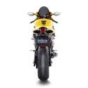 LEOVINCE YAMAHA YZF-R1/ M / 2015 2022 LV-10 BLACK INOX silencer exhaust Not Approved 15201B