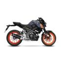 LEOVINCE complete system LV ONE EVO BLACK EDITION exhaust YAMAHA MT-125 / YZF-R125 / XSR 125 / 2021 2022 NOT approved 14365EB