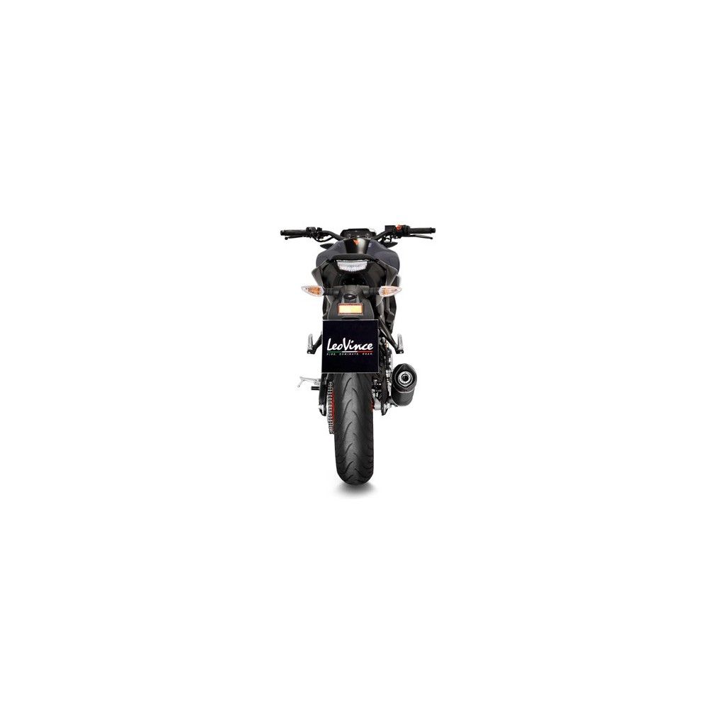 LEOVINCE ligne complète LV ONE EVO BLACK EDITION pot YAMAHA MT-125 / YZF-R125 / XSR 125 / 2021 2022 NON HOM 14365EB