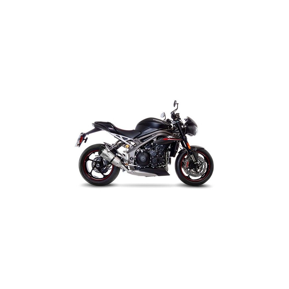 LEOVINCE TRIUMPH SPEED TRIPLE 1050 RS / S / 2018 2019 FACTORY S TITANE pot échappement EURO 4 14279ST