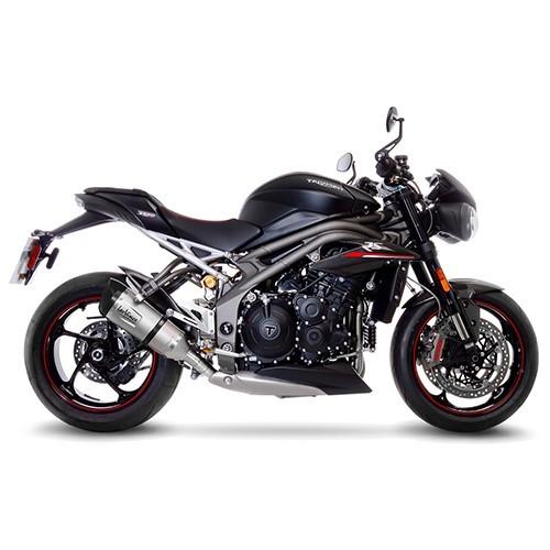 LEOVINCE TRIUMPH SPEED TRIPLE 1050 RS / S / 2018 2019 FACTORY S TITANE pot échappement EURO 4 14279ST