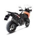 LEOVINCE  KTM 1050  / 1190 / 1090 / 1290 / 1090 /  R / ADVENTURE / R / 2013 2020 LV-12 BLACK INOX silencer exhaust EURO 4 15300B