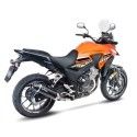 LEOVINCE HONDA CB 500 X / F / CBR 500 R / 2016 2018  NERO INOX exhaust EURO 4 14050