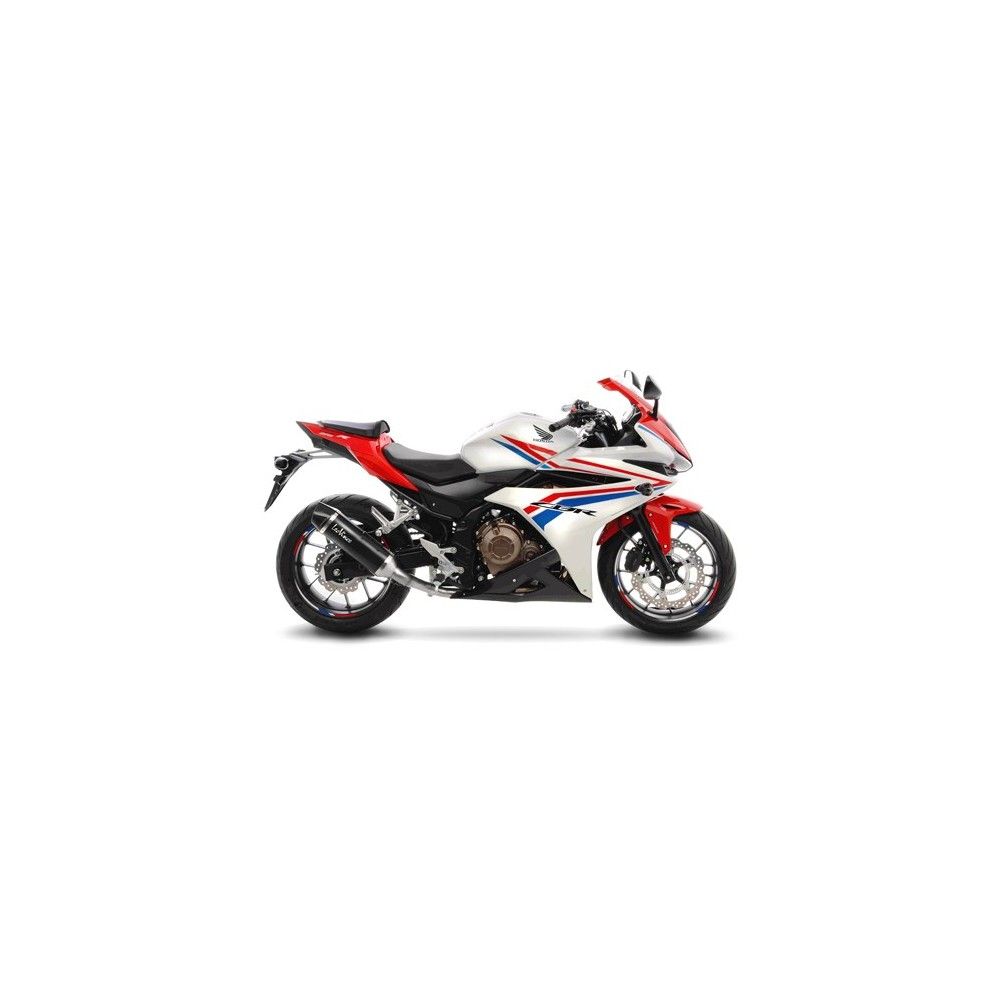 LEOVINCE HONDA CB 500 X / F / CBR 500 R / 2016 2018 NERO INOX pot d'échappement EURO 4 14050