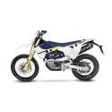 LEOVINCE HUSQVARNA 701 SUPERMOTO / ENDURO/ LR / 2021 2022 NERO INOX exhaust EURO 5 14074K