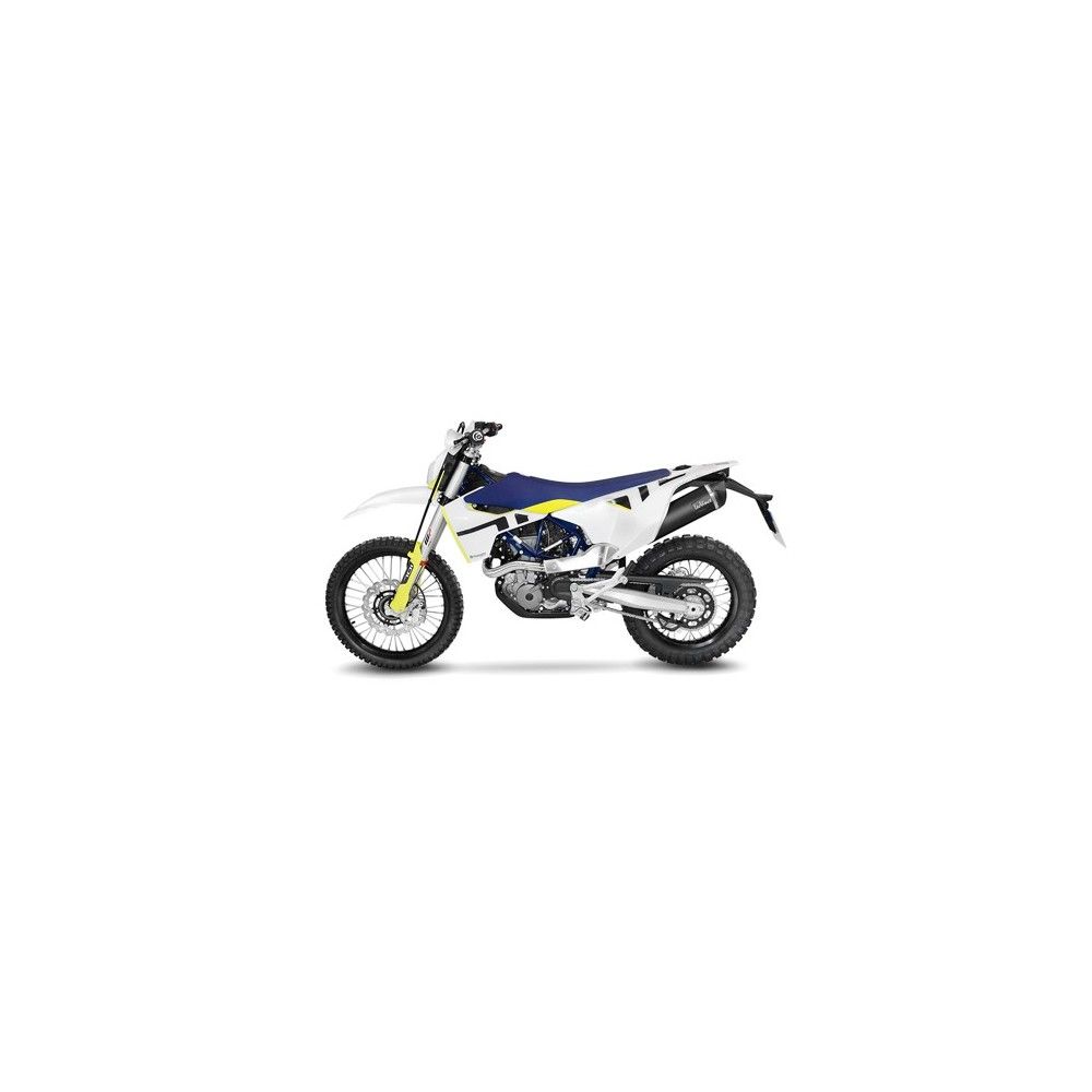 LEOVINCE HUSQVARNA 701 SUPERMOTO / ENDURO/ LR / 2021 2022 NERO INOX exhaust EURO 5 14074K