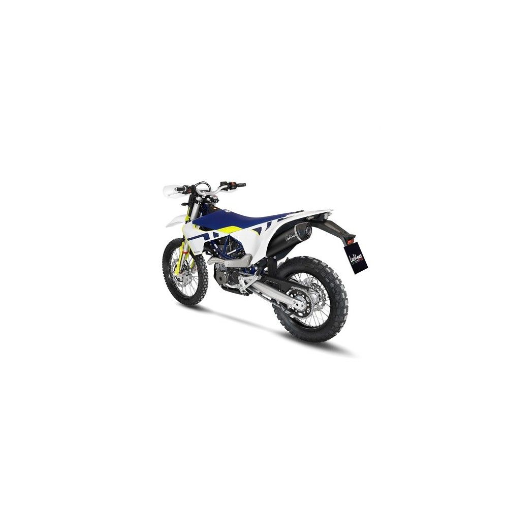 LEOVINCE HUSQVARNA 701 SUPERMOTO / ENDURO/ LR / 2021 2022 NERO INOX exhaust EURO 5 14074K