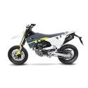 LEOVINCE HUSQVARNA 701 SUPERMOTO / ENDURO/ LR / 2021 2022 NERO INOX complete line not approved 14075