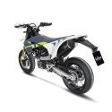 LEOVINCE HUSQVARNA 701 SUPERMOTO / ENDURO/ LR / 2021 2022 NERO INOX complete line not approved 14075