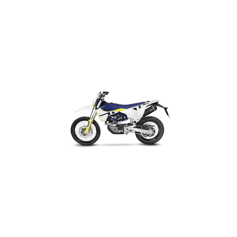 LEOVINCE HUSQVARNA 701 SUPERMOTO / ENDURO/ LR / 2021 2022 NERO INOX complete line EURO 5 14075K