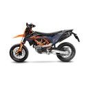 LEOVINCE KTM 690 SMC R / ENDURO R / 2021 2022 NERO INOX exhaust not approved 14072