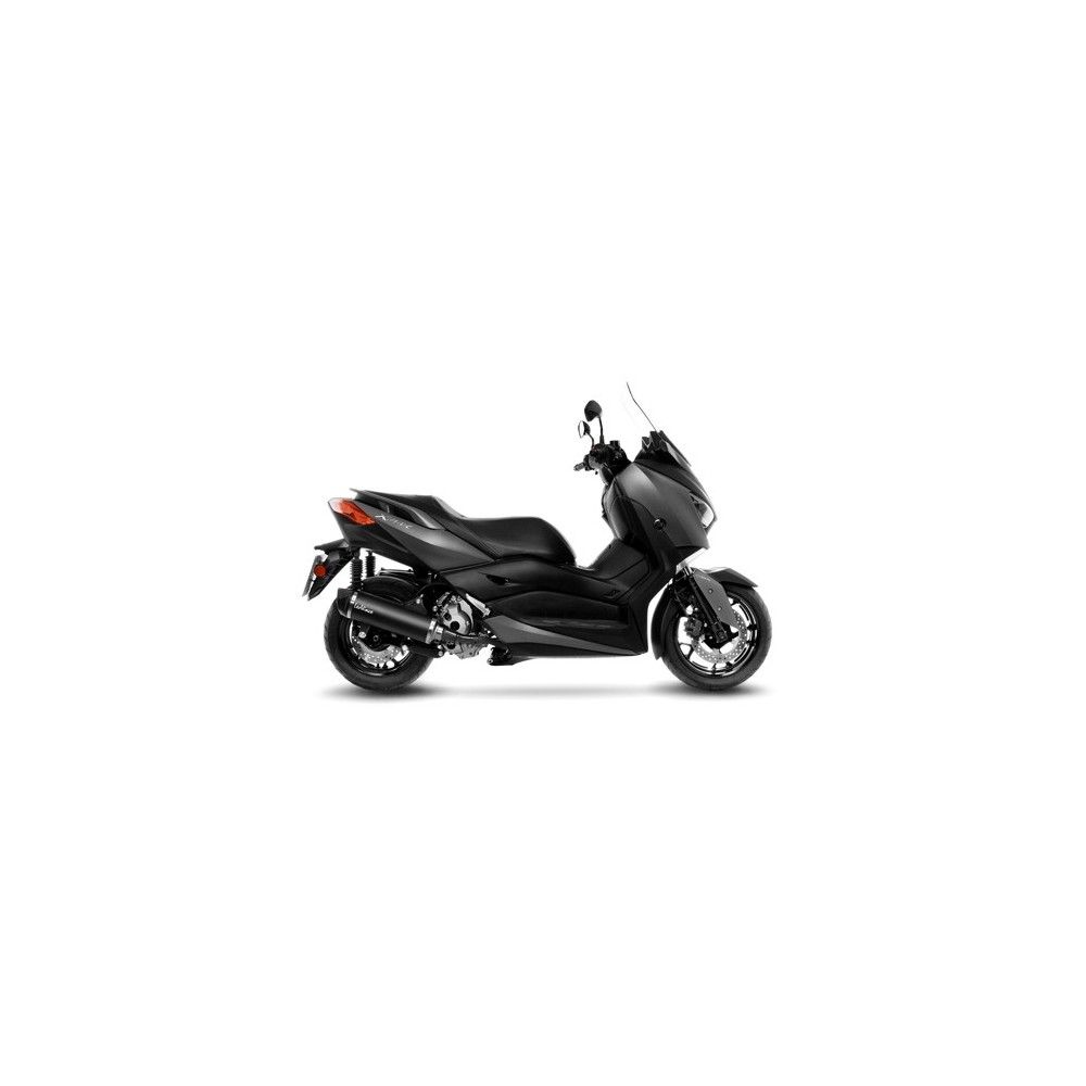 LEOVINCE YAMAHA X-MAX 300 / IRON MAX / 2017 2020 NERO INOX pot d'échappement NON HOM 14054