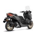 LEOVINCE YAMAHA X-MAX 300 / IRON MAX / 2021 2022 NERO INOX pot d'échappement EURO 5 14077K