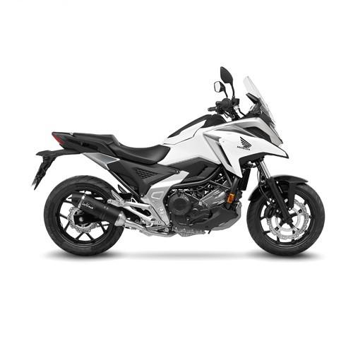 LEOVINCE HONDA NC 750 X / 2021 2022 LV ONE BLACK EVO INOX pot d'échappement EURO 5 14387EB